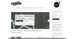 Desktop Screenshot of curators-network.eu